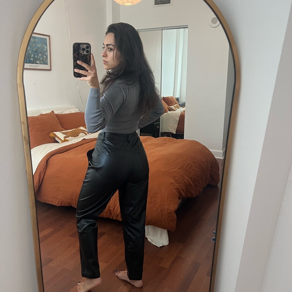 Bcbgeneration Black Leather Pants - image 2